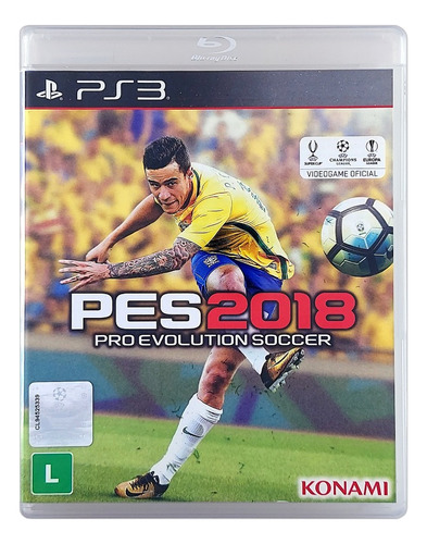 Pro Evolution Soccer Pes 2018 Original Playstation 3 Ps3