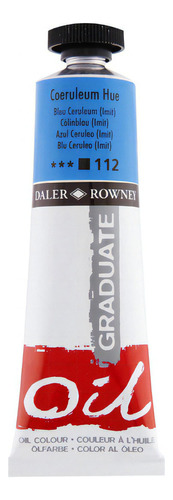 Tinta Óleo Graduate 38ml Azul Cerúleo 112  Daler Rowney