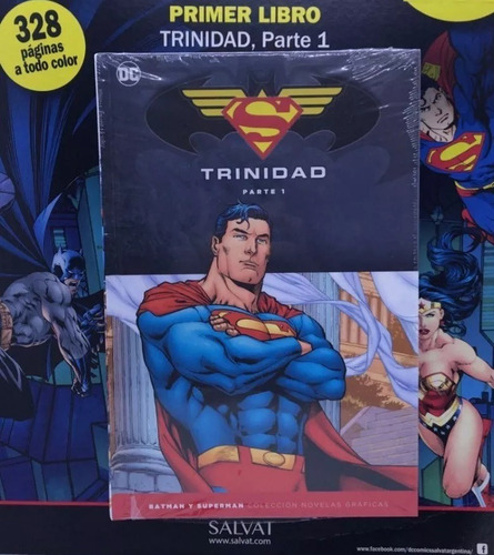 Dc Batman Superman Wonder Woman Trinidad Parte 1 Salvat Ecc