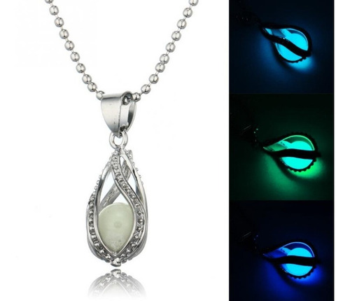 Collar Luna Lágrima Luminoso Glow Mujer Game Of Thrones