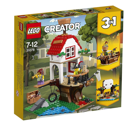 Lego Tesoros De La Casa Del Arbol Creator 3 En 1  260 Piezas