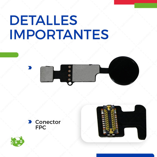 Flexor Boton Home Inicio Para iPhone 7 Plus A1661 A1784