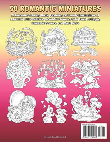 50 Romantic Miniatures, De Angelkova, Kameliya. Editorial Independently Published, Tapa Pasta Blanda, Edición 1 En Inglés, 2021