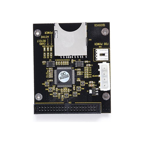 Tarjeta Adaptador Sd Sdhc Mmc 3,5  40 Pins Macho Ide Big Pcb