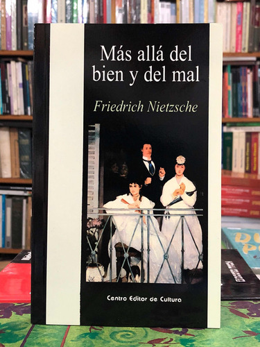 Más Allá Del Bien Y El Mal - Friedrich Nietzsche - Cec