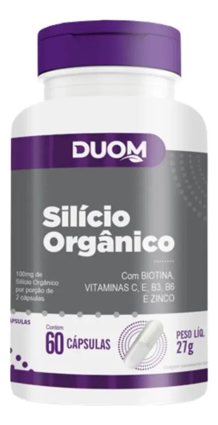 Silício Orgânico C/ 60 Capsulas - Duom