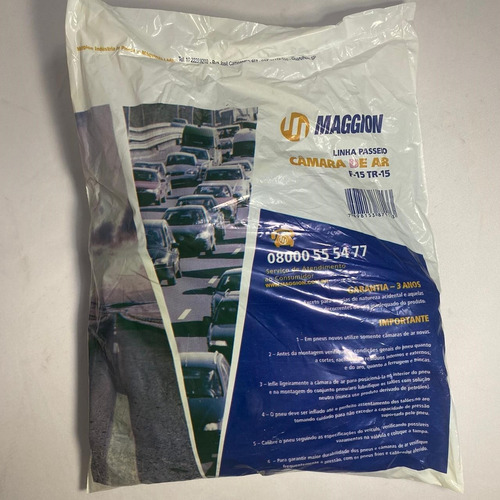 Imagem 2 de 5 de Câmara De Ar Aro 15 Pneu Fusca F-15 Tr-15 Maggion