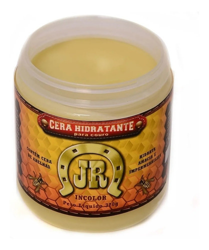 Imagem 2 de 10 de Cera Hidratante De Couro 320g + Óleo De Mocotó Jr 1l