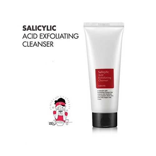 150ml Cosrx Ácido Salicílico Limpiador Exfoliante