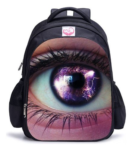 La Mochila De Estudiante Con Estampado De Ojos Más Vendida D