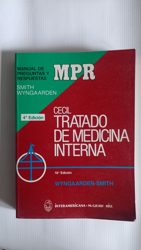 Cecil Tratado De Medicina Interna Wingaarden-smith (Usado)