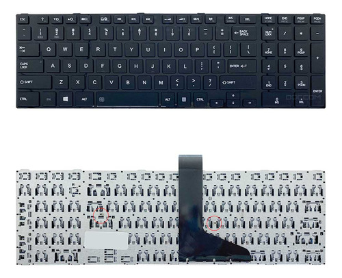 Teclado Para Toshiba Satellite S55-a5236 Layout Us