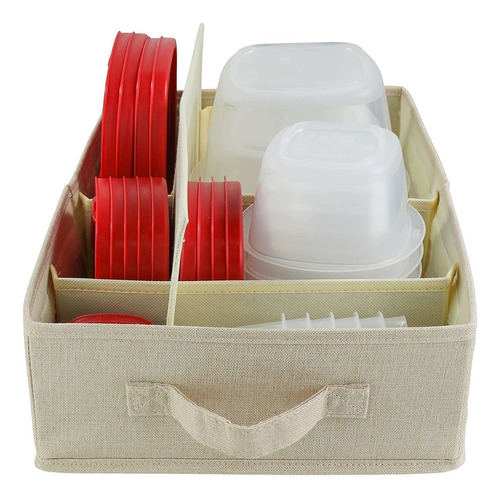 Food Storage Container Organizer Box