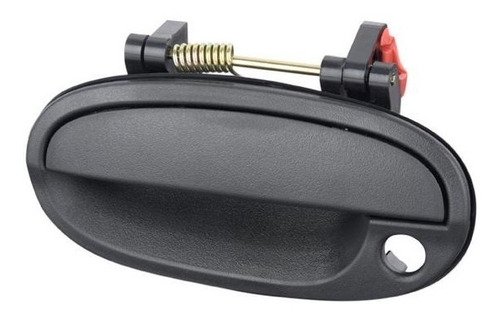 Manija Exterior Pontiac Matiz Corrugado Negro 2009 2010 2011