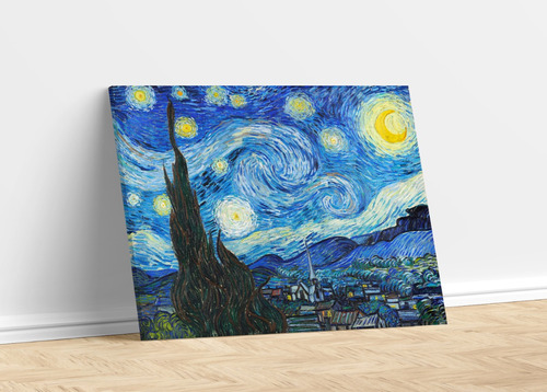 Cuadro Canvas Arte Noche Estrellada Vincent Van Gogh