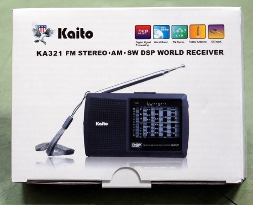 Kaito Ka321 Radio De Onda Corta Amfm De Bolsillo De 10 Banda Color Negro