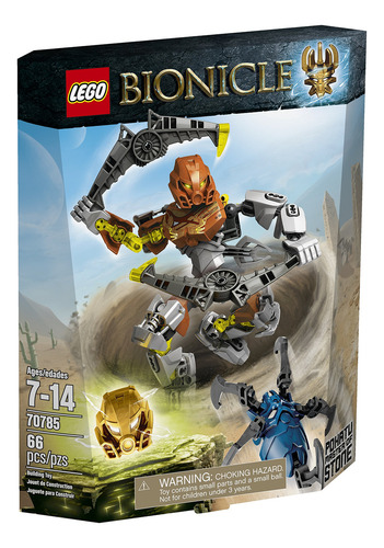 Boneco De Ação Lego Bionicle Pohatu Master Of Stone 18 Cm De