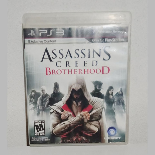 Assassin's Creed Brotherhood Ps3 Original Físico, Manuplay