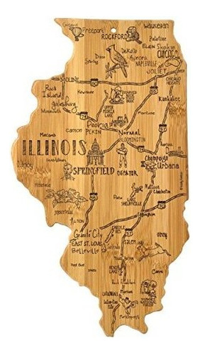 Totally Bamboo Illinois State Destination Tabla De Corta