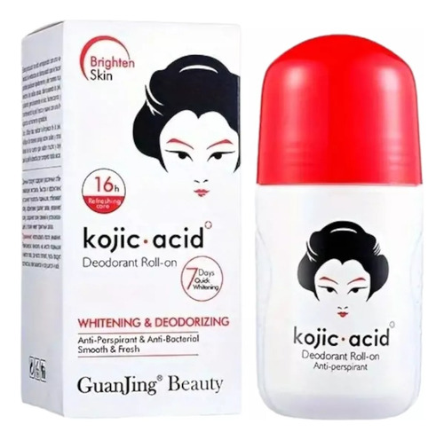 Desodorante Roll-on Antitranspirante Blanqueador Acid Kojic