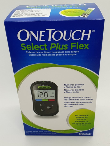 Glucometro One Touch Select Plus Flex Kit Con Punzador Nuevo
