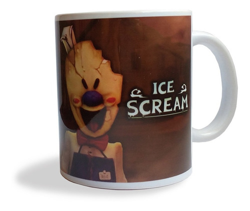 Taza Ice Scream Niños Halloween Regalo Terror Siren Head 