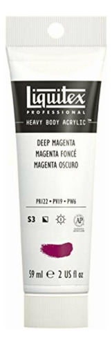 Liquitex Heavy Body Pintura Acrílica Rojo Deep Magenta 59 Ml