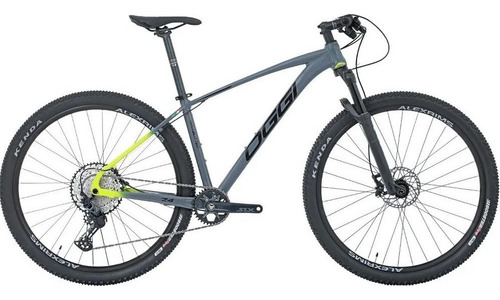 Bicicleta Mtb Aro 29 Oggi Big Wheel 7.4 2022 Graf Pto S-lime Cor Cinza Tamanho Do Quadro 19