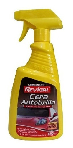 Cera Auto Brillo Exterior Protege Pintura Duradera Revigal