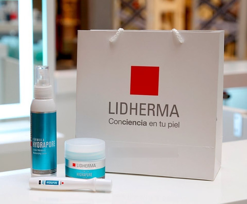 Imagen 6 de 10 de Lidherma Hydrapore Crema Gel Hialuronico Linea Premium 50gr