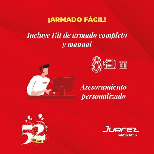 Imagen 7 de 9 de Cama De Dos Plazas Con Respaldo Repisa Melamina 1,50m Ancho