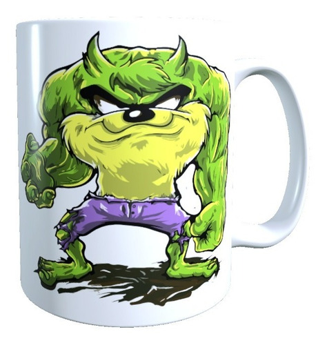 Taza - Tazón Diseño Taz Hulk 320 Cc