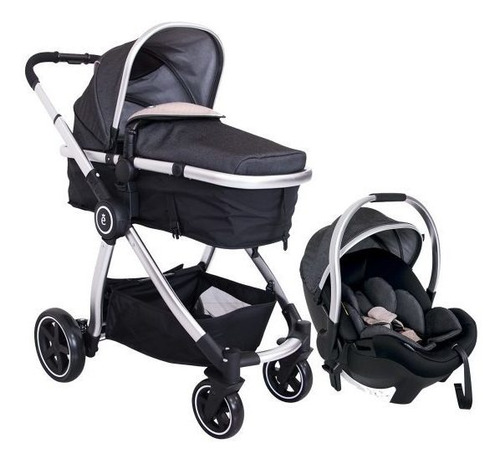 Coche 4 En 1 Moises Silla Para Carro Marcel Gaía Deluxe Negr