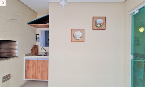 Imagem 5 de 11 de Apartamento À Venda - Praia Das Pitangueiras - 1 Suíte - Sala Para 2 Ambientes - Varanda Gourmet - Mobiliado - 2 Vagas - Prédio Novo - Lazer - Ap05706 - 69224563