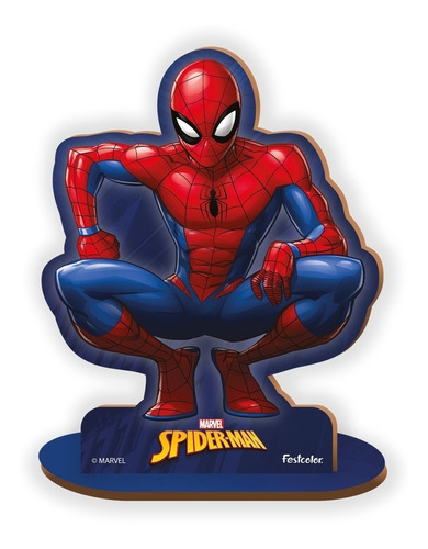 Personagem Em M D F Tamanho P - Homem Aranha - Spider Man