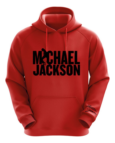 Polerón Rojo Michael Jackson Diseño 2