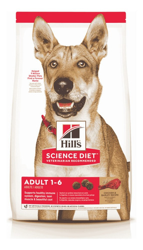 Hill´s Science Diet Adult 1-6 Pollo | Perro Mediano X 15 Kg