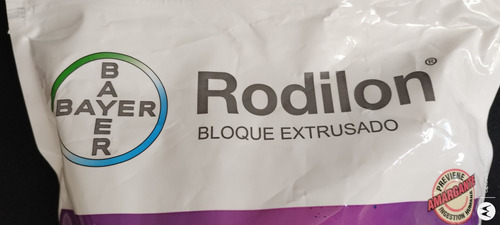 Rodenticida Bayer - Rodilon Bloque Extrusado 1 Kg