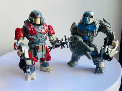 Mega Construx 2pack Brute Desterrados Halo Heroes Orginal (Usado)