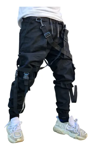 Calça com suspensorio best sale masculino
