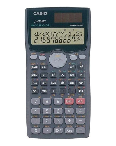 Calculadora Científica Marca Casio Fx-115ms