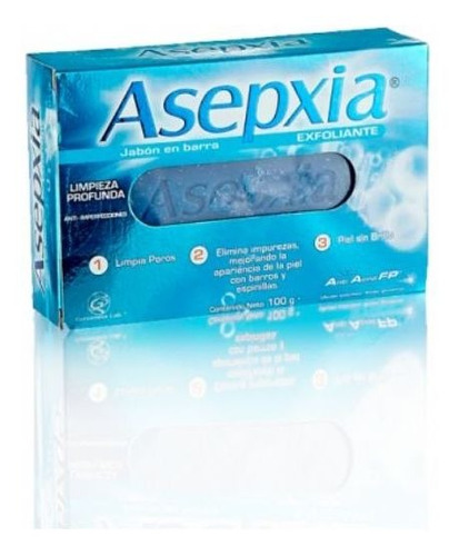 Jabón Asepxia Exfoliante - g a $338