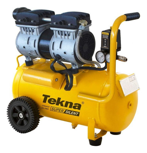 Compressor De Ar Cps6022-2 Monofasico 20l 1.5hp 220v - Tekna