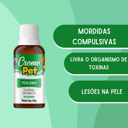 Floral Pet Toczen Lambedura, Automutilacao E Coprofagia 26g