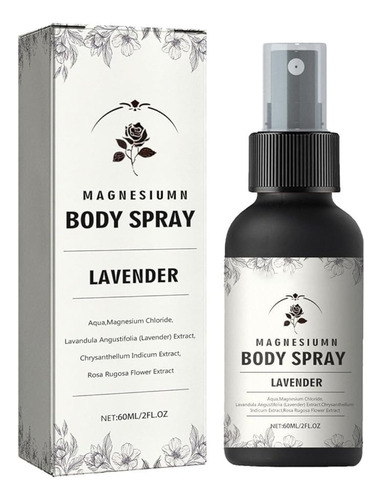 Spray De Magnesio Con Lavanda