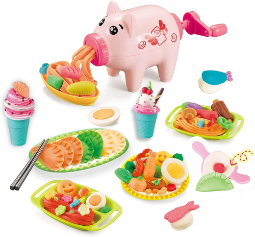 Amplificador Play Dough Kitchen Creations Noodle Party Ice [