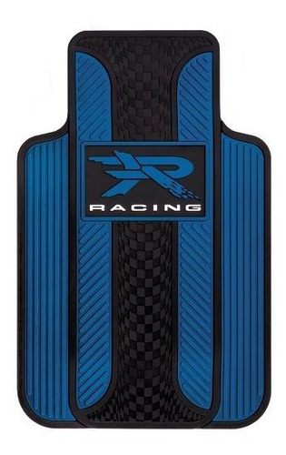 Azul R Racing Universal-fit Molded Front Piso Mats  conjunt