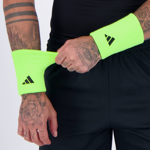 Pulsera Adidas Tennis Green, talla única