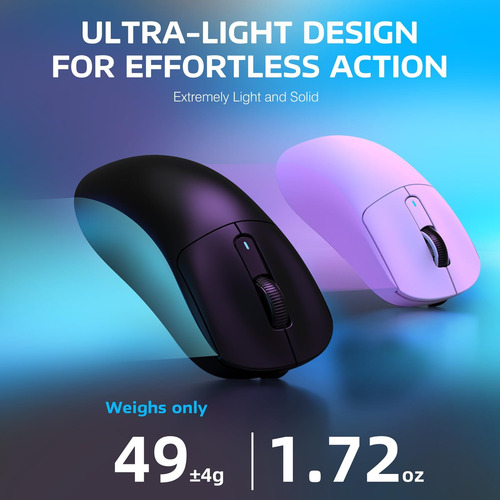 Attack Shark X3 Wireless Gaming Mouse, 49 G De Mouse De Comp