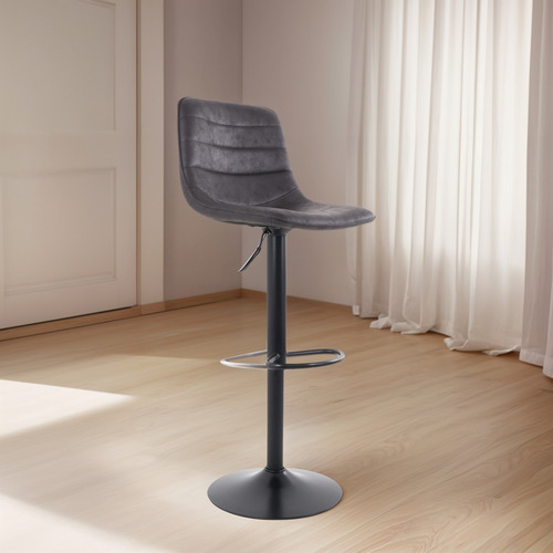 Banco Para Bar Y Barra De Cocina Giratoria Con Reposapies
